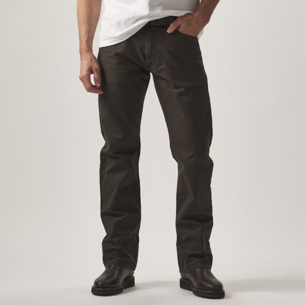 Filson Dry Tin Cloth 5 Pocket Pants - Raven 30x32 (32x32 actual measurements)